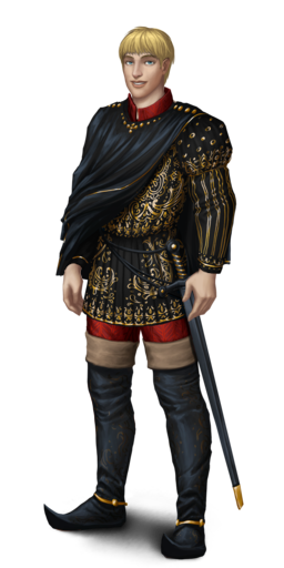 Honour of the Duellist Outfit blackM.png