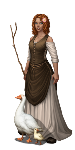 Goose girl by AemiliaF.png